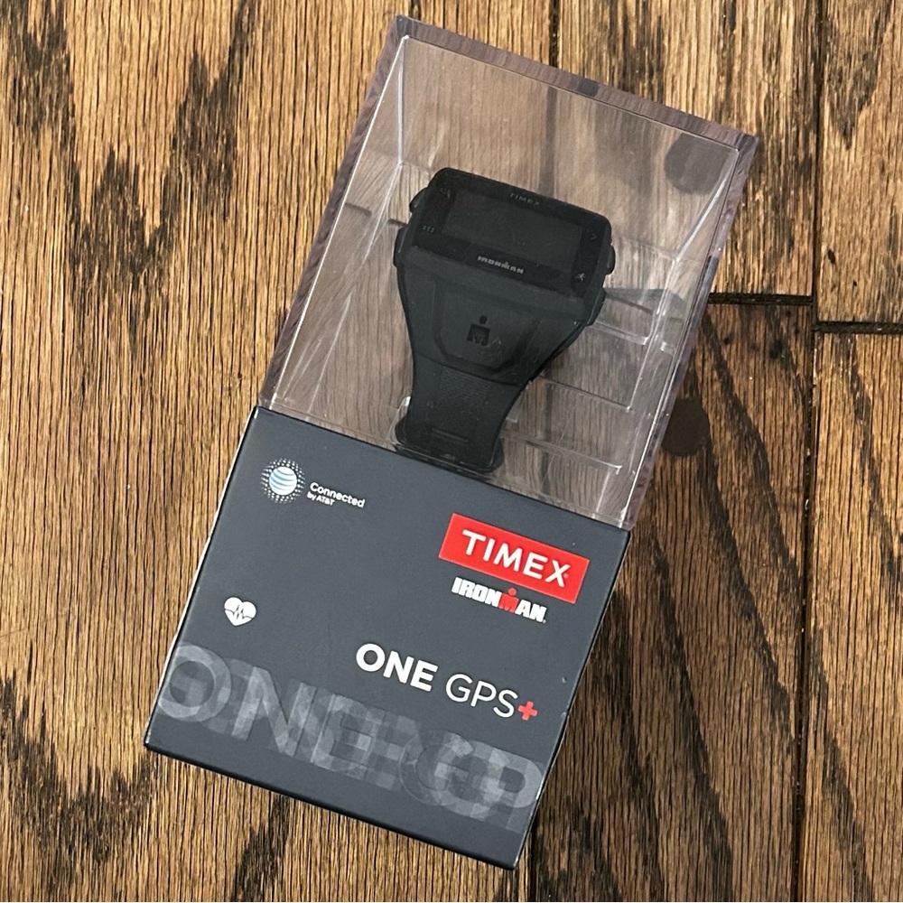 Timex Ironman One GPS+ Black Smartwatch
